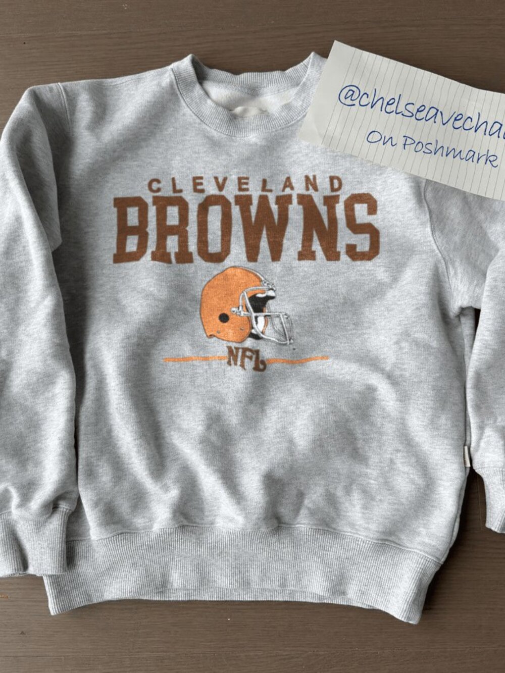 Vintage 90s Cleveland Browns Football NFL  Sweatshirt, Logo Cleveland Browns Tee